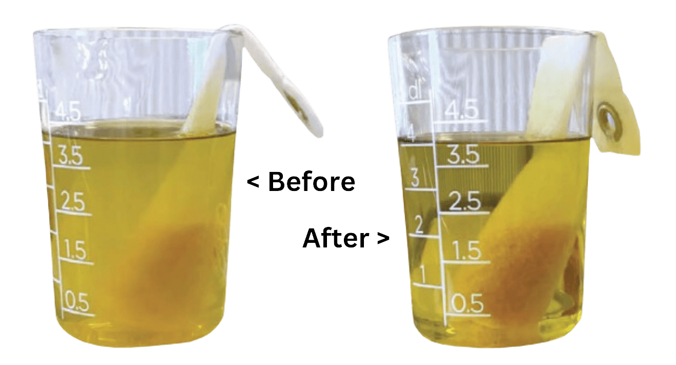 Fuel Quality Management - aquafighter before and after