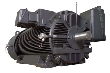 An industrial electric motor