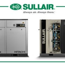 Sullair offers state of the air oil free compressors