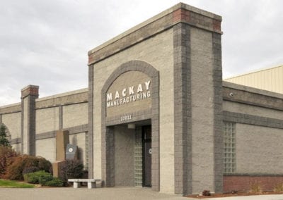 Exterior photo of Mackay Manufacturing facility