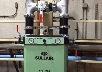 Photo of a Sullair air compressor system